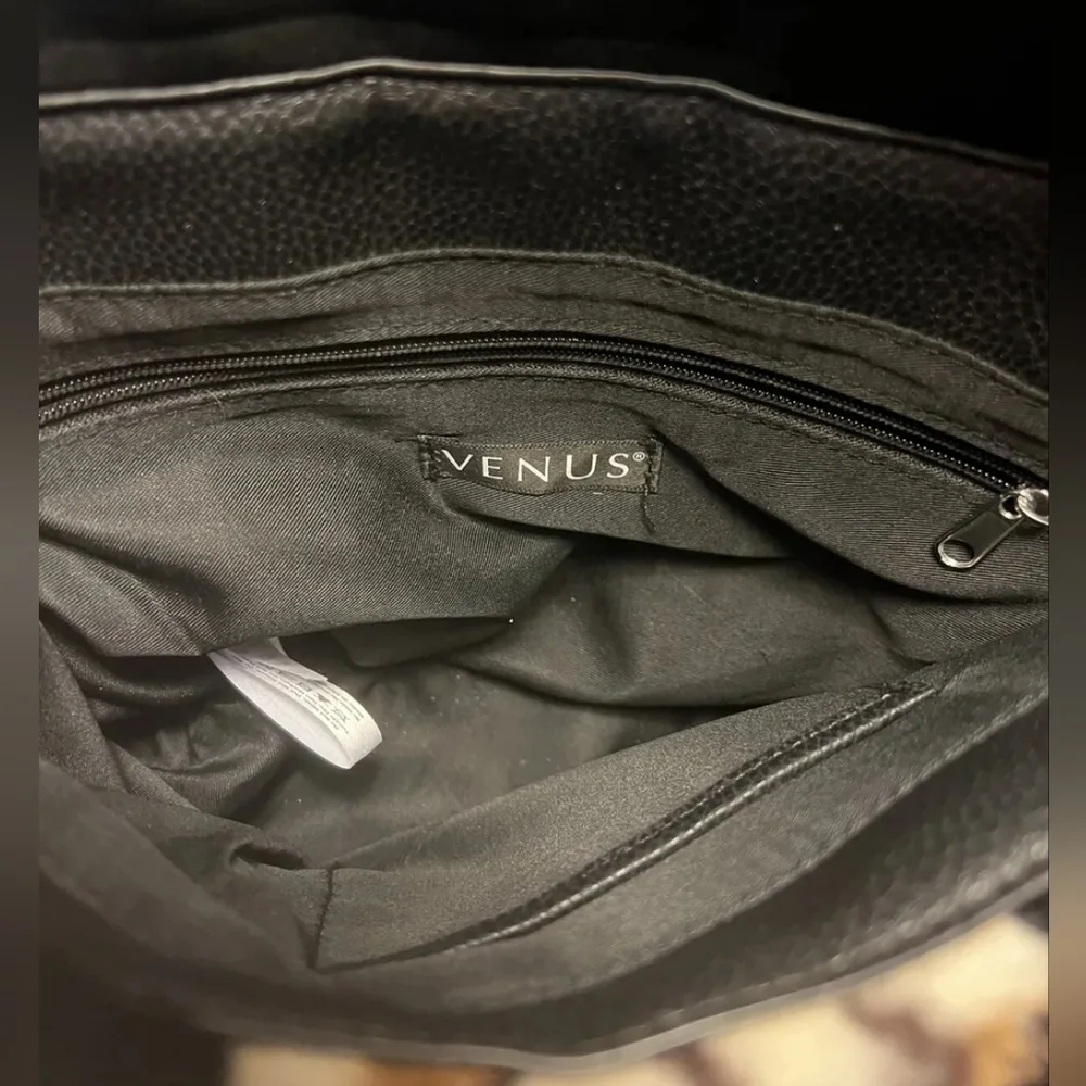 VENUS Animal Print Fold Over Purse